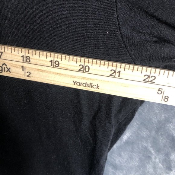 LUXE-T Luxury Sport Men's Pullover Shirt Black T-Shirt Extra Large - Picture 15 of 15